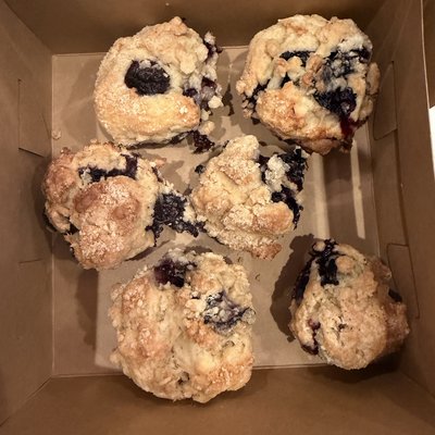 Blueberry Sourdough Scone