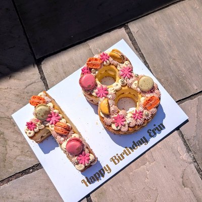 Double Digit Number Cake