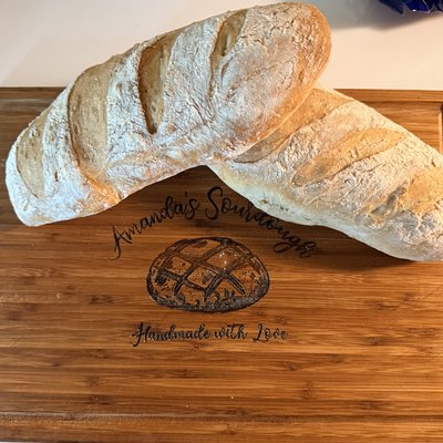 Sourdough Baguettes 