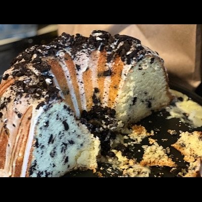 Oreo poundcake 