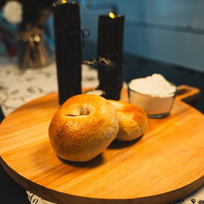 Sourdough Bagels