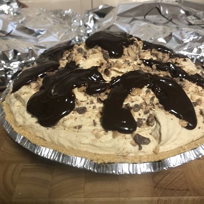 Peanut Butter mile High Pie