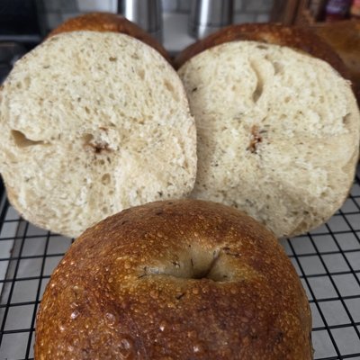 Garlic $ Herb Bagels