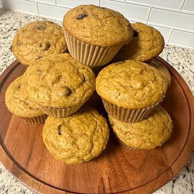 Pumpkin Chocolate Chip (1/2 Dozen)