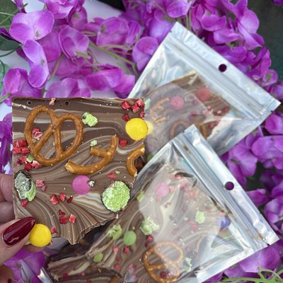 Sample Size Mixed Chocolate Bark