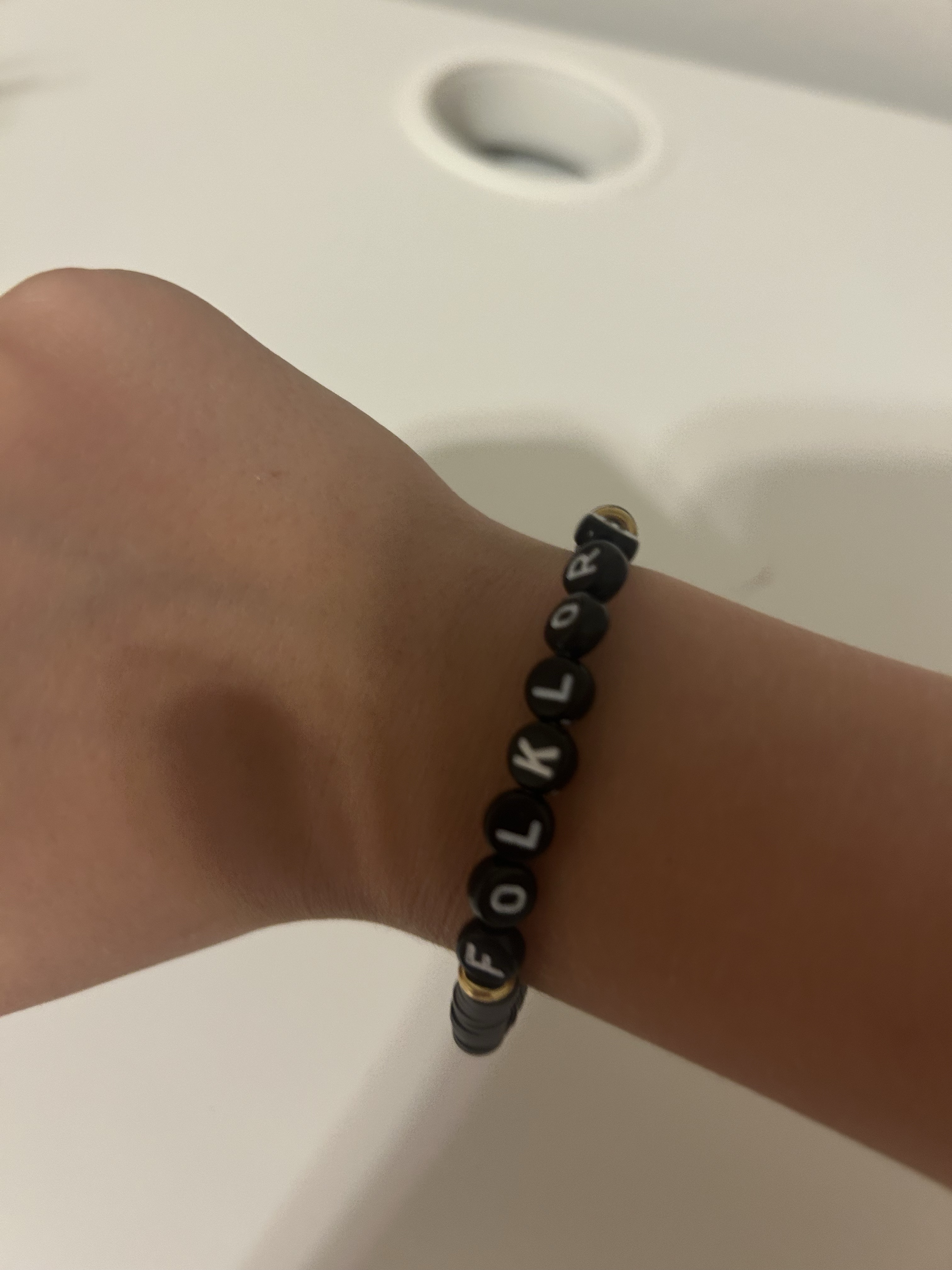 Taylor Swift {Folklore} Bracelet