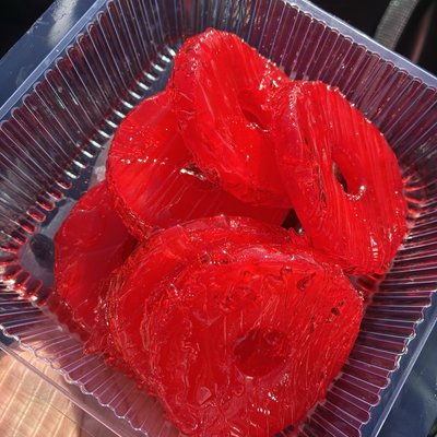 koolaid candied pineapples 