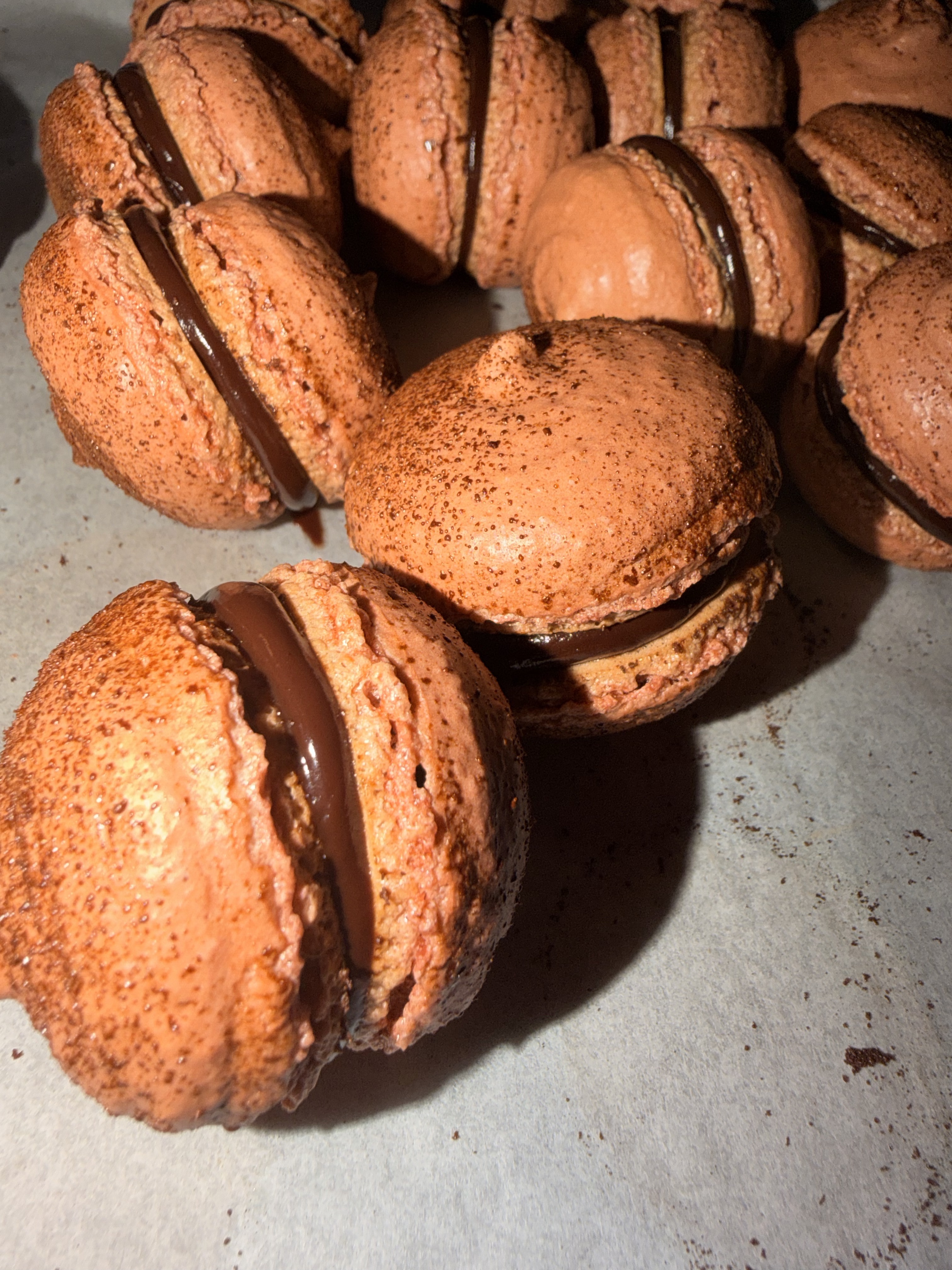 Espresso Macarons