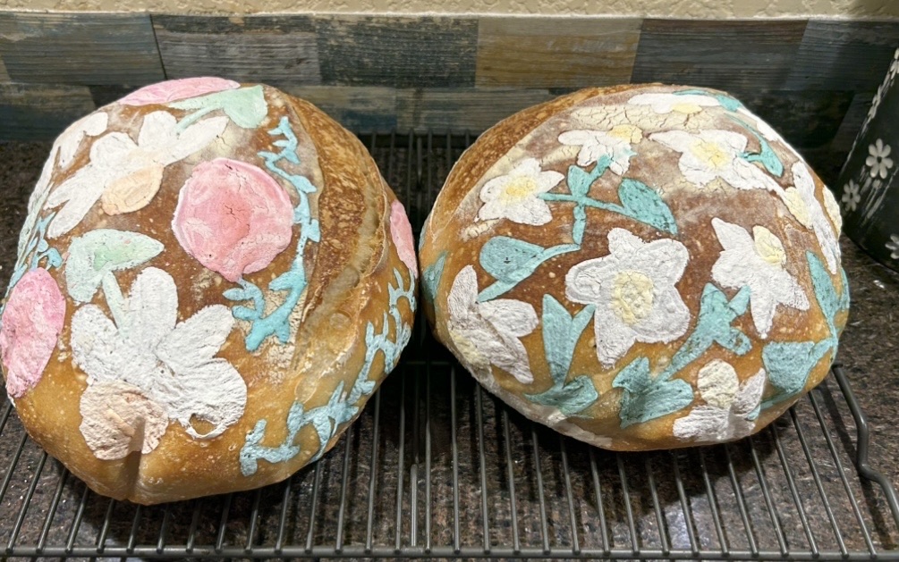 Painted or Fancy Sourdough 