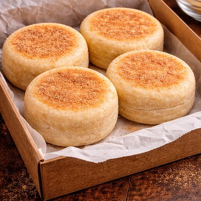 Sourdough English Muffins