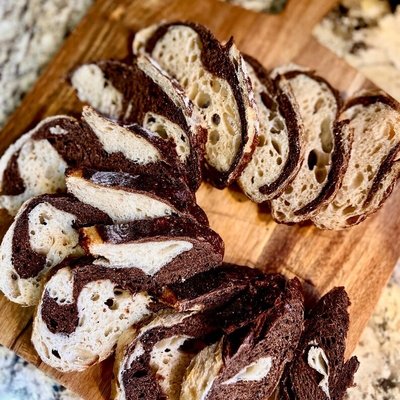 Chocolate Swirl Sourdough 