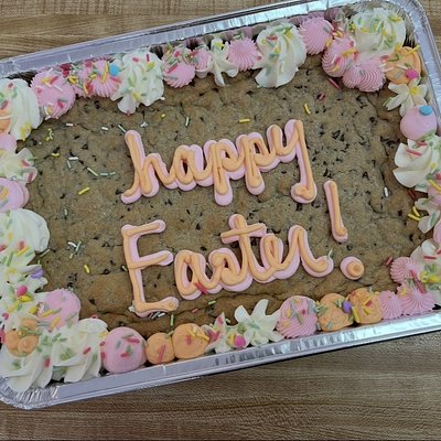 Chocolate Chip Cookie Cake