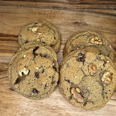 Brown Butter Chocolate Chip W/ Walnuts 4 Pack