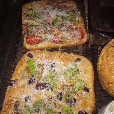 Focaccia Artichoke And Parm