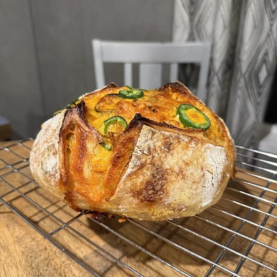Sourdough Loaf - Jalapeño & Cheddar