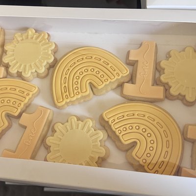 Custom Fondant Cookies