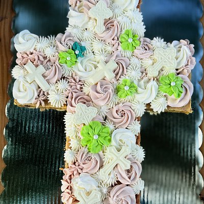 Cross Cookie Cake ✝️