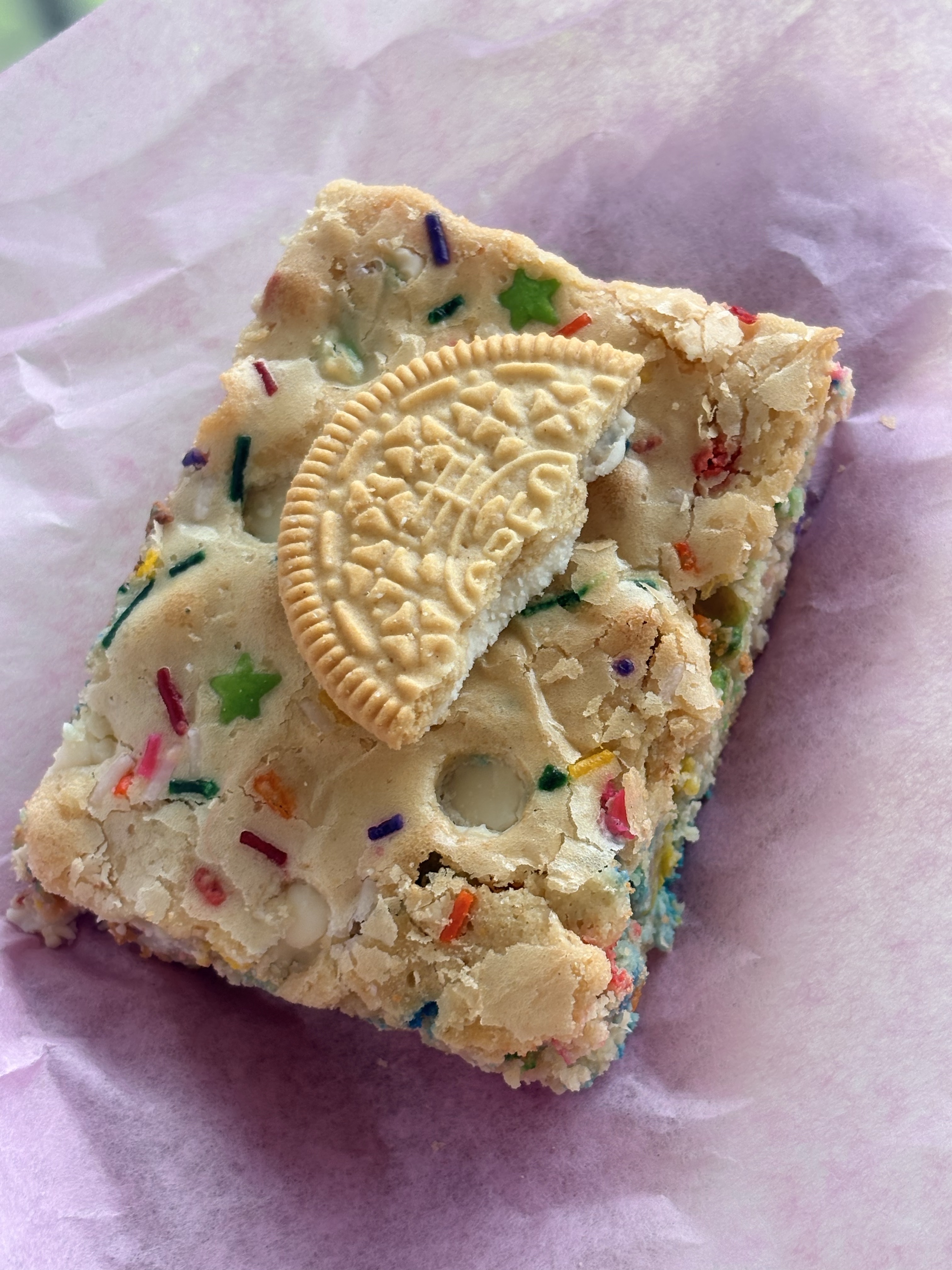 Birthday Cake Blondie Pan