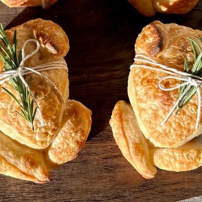 Turkey Shaped Sourdough Loaf