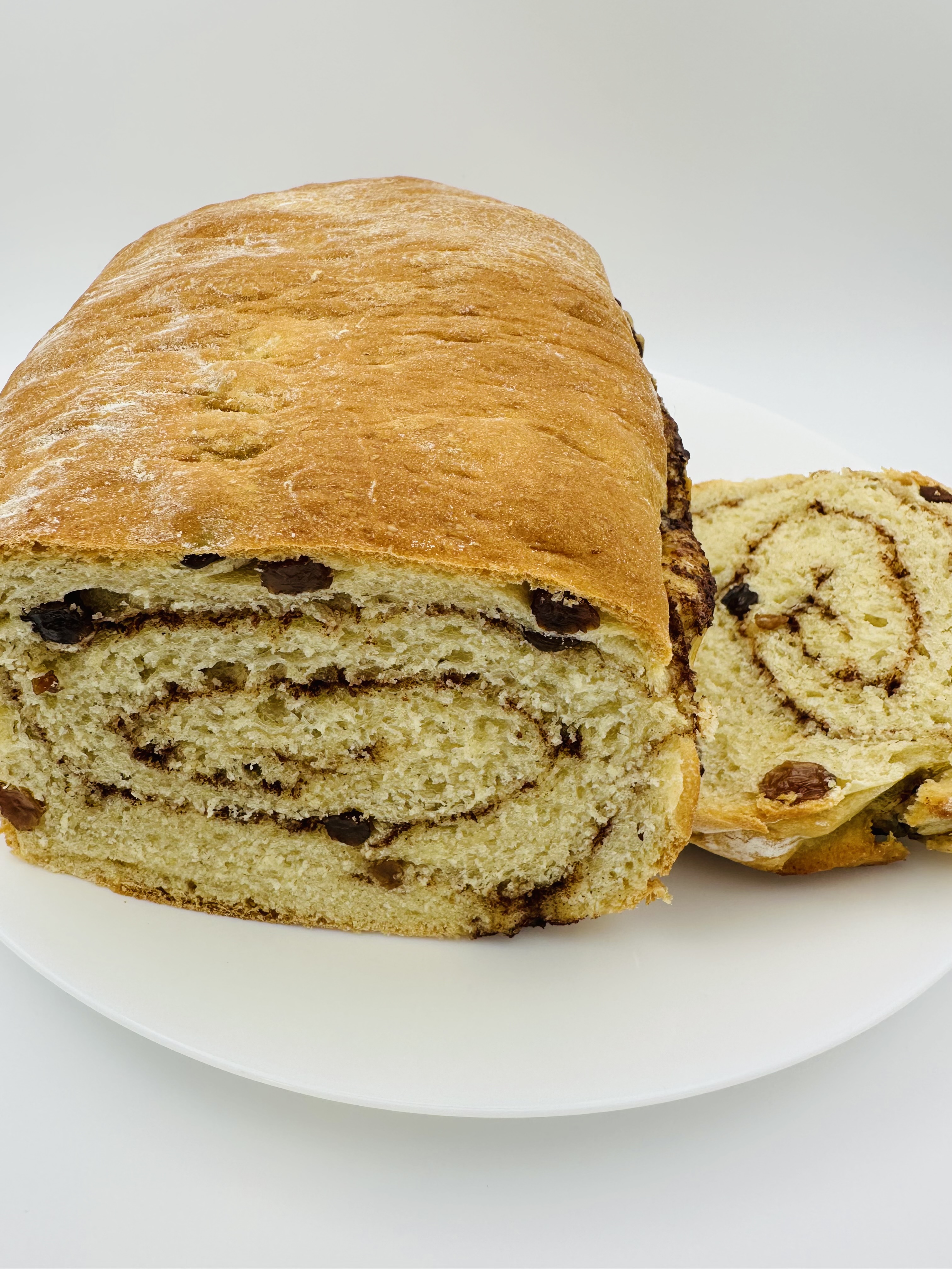 Cinnamon Raisin Bread Loaf