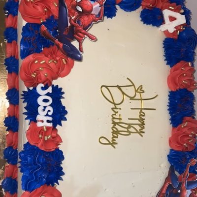 1/2 Sheet Cake 