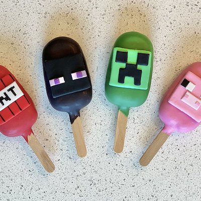 Minecraft Cakesicles