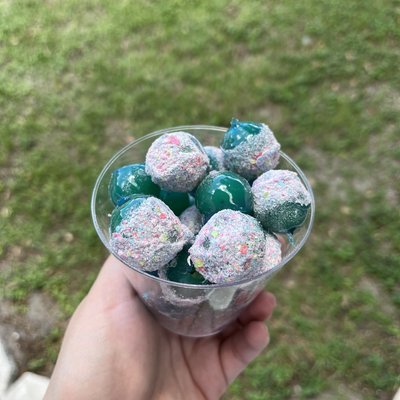 Small Candied Grapes