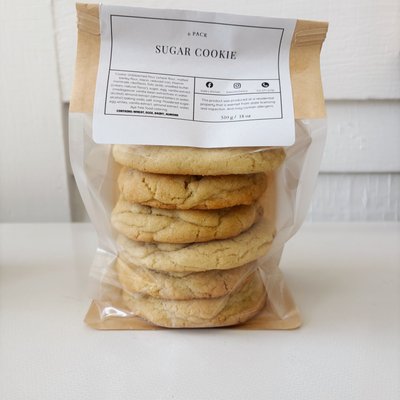 1/2 dozen cookies 
