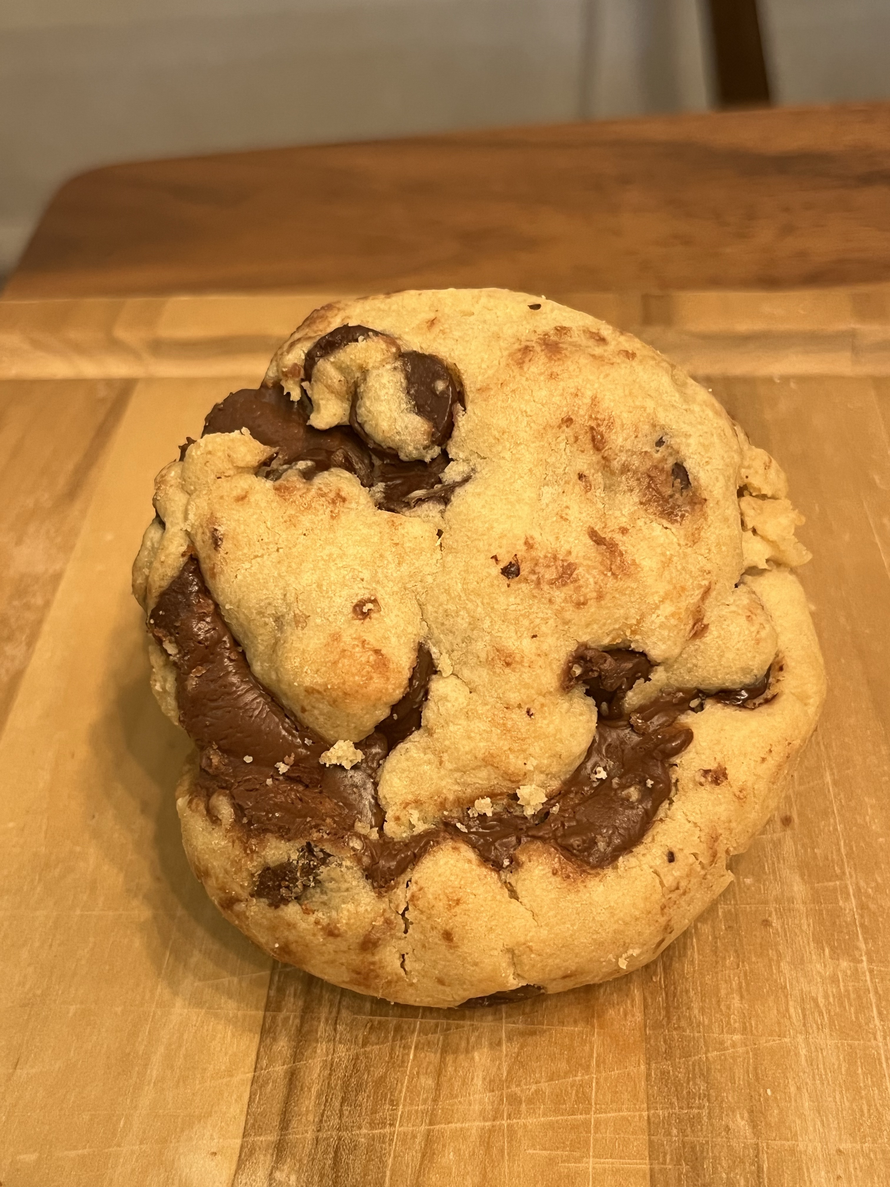 Large Chocolate Chip Stuffed Cookie 