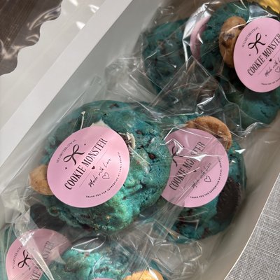 Cookie Monster Cookies 