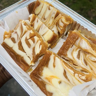 Sweet Potato Cheesecake Brownies