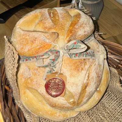 Turkey Shaped Sourdough Loaf