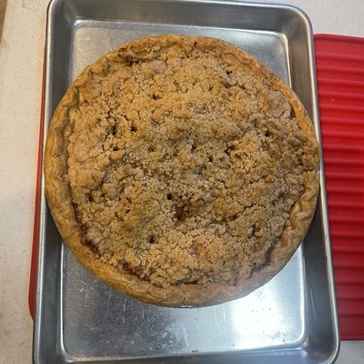 Apple Crumb Pie