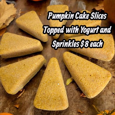 Pumpkin Cake Slice 