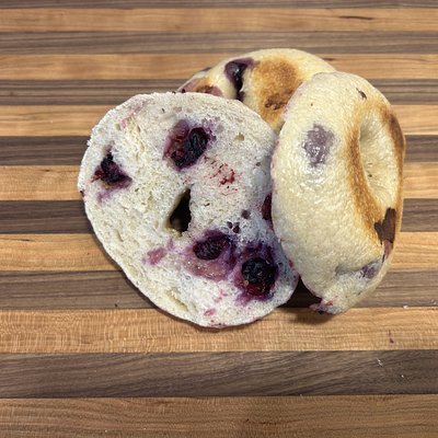 Blueberry Bagels - 4 Pack