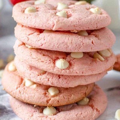 Double Strawberry Cookies (24)