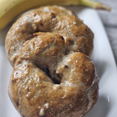 Banana Nut Bagel 