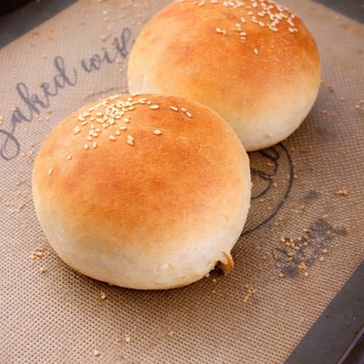 Sourdough Hamburger Buns X8