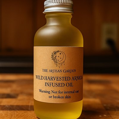 Wild Harvested Arnica Infused Oil