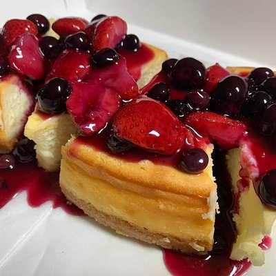Triple Berry Cheesecake