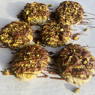 ✨ Dubai Chocolate Cookies 