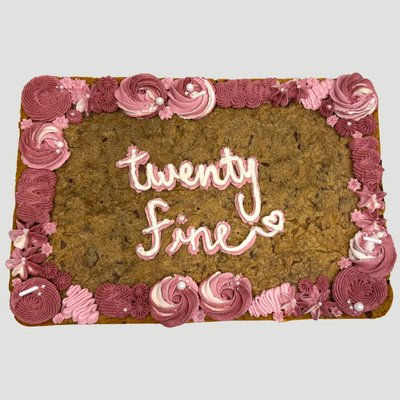 Custom Large Cookie Cake