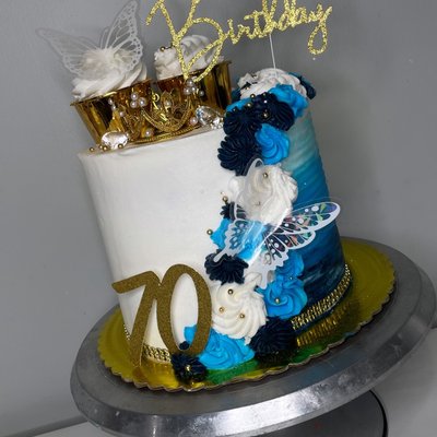 3 Layered 8” Cakes  Serves Up To 15