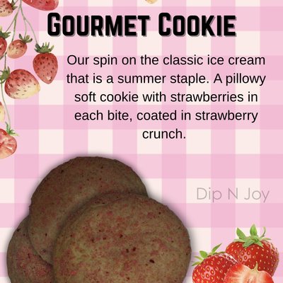 Strawberry Crunch Gourmet Cookie