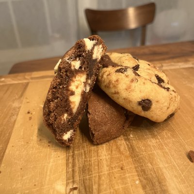 Large Red Velvet Cookie With Filling