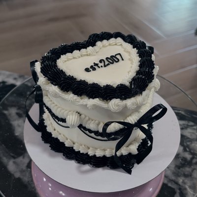 5” Heart Cake