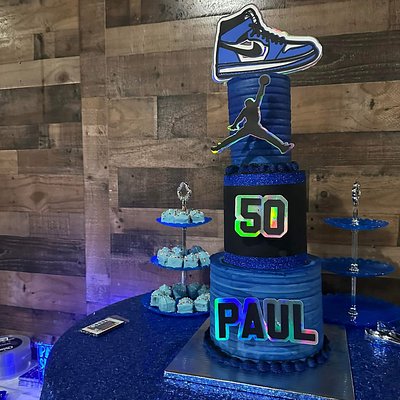 Three-Tiered Cake