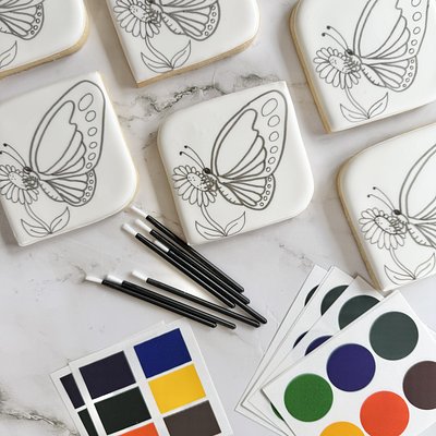 Box Of Paint-Your-Own Cookies