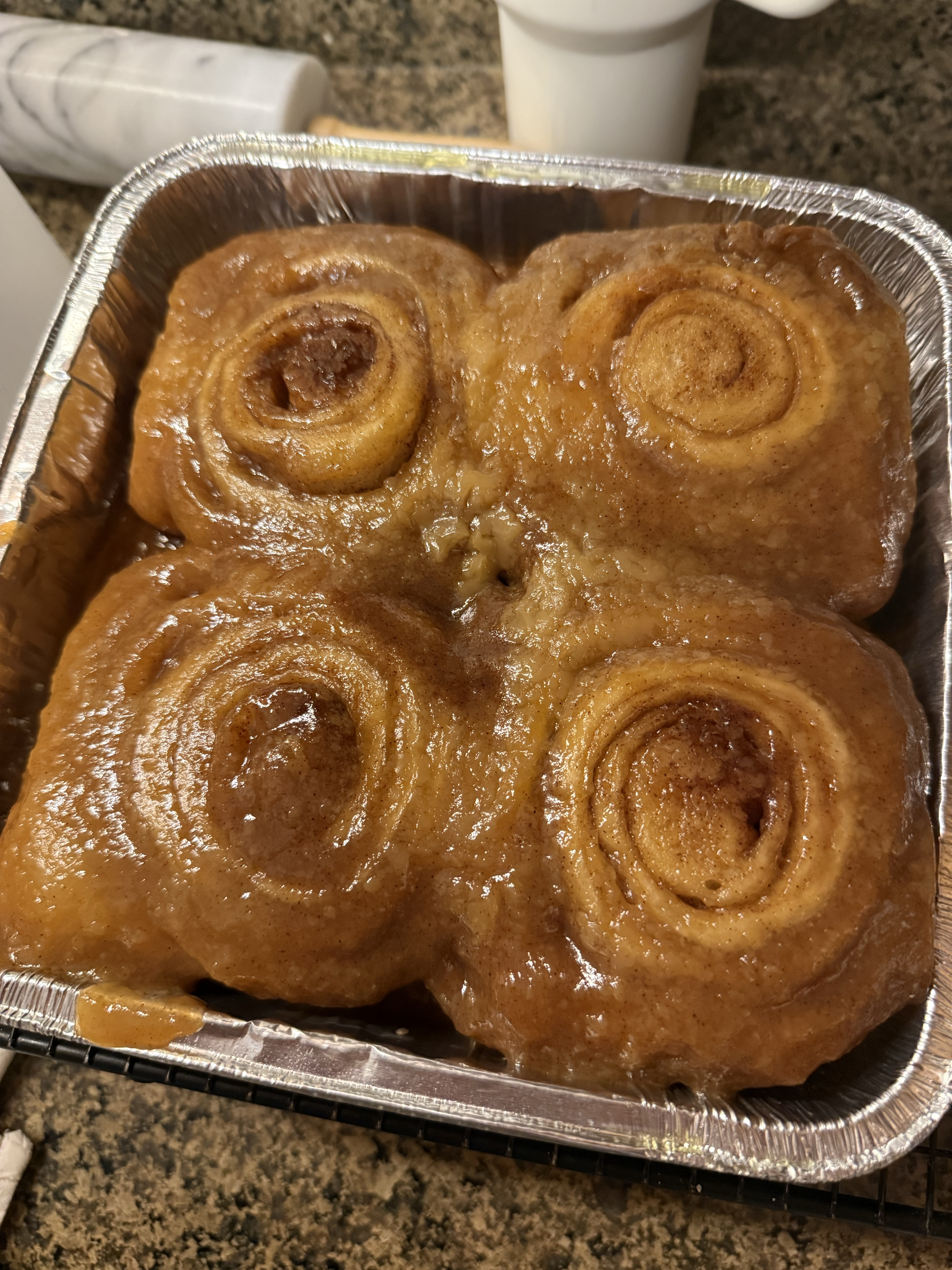 Caramel Rolls (4-pack)
