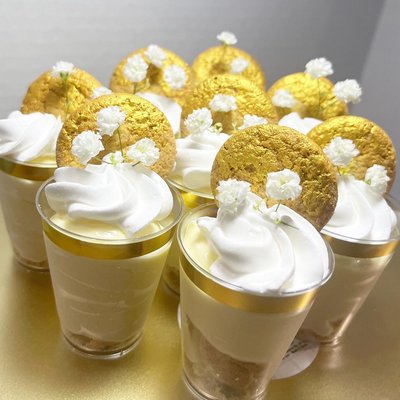 Pudding Shooters - Banana Cream - Oreo Cream  -strawberry 